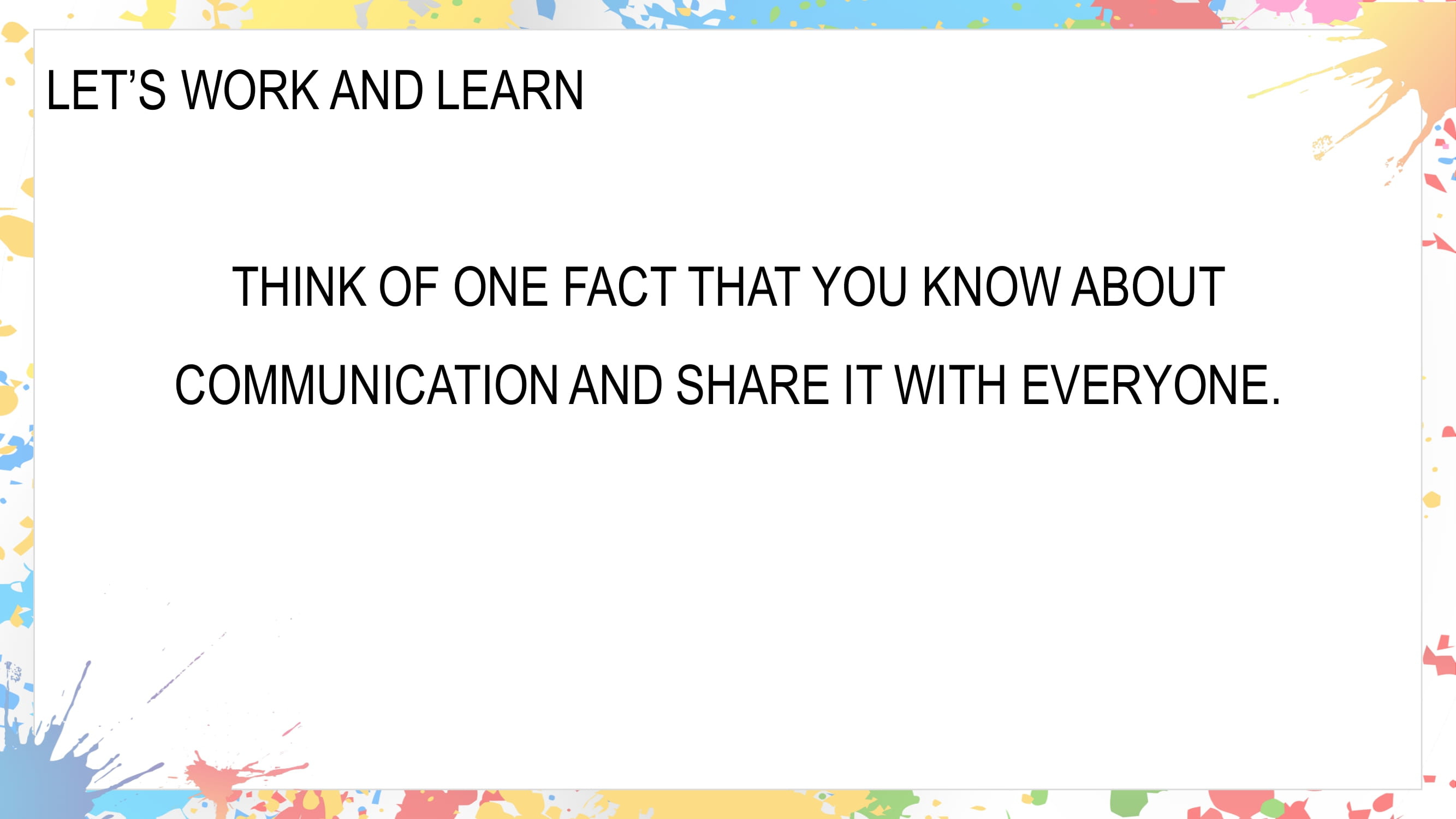 Lesson 1 - Additional 6