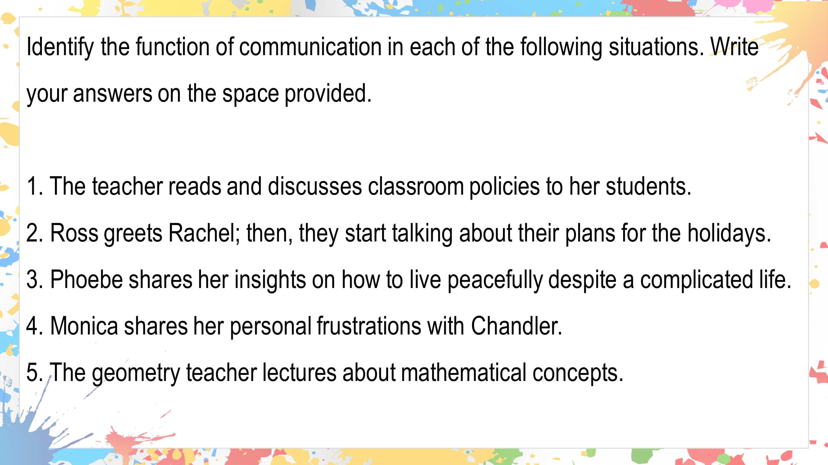 Lesson 1 - Additional 18